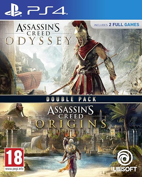 Assassin's Creed Origins + Odyssey Double Pack (PS4)