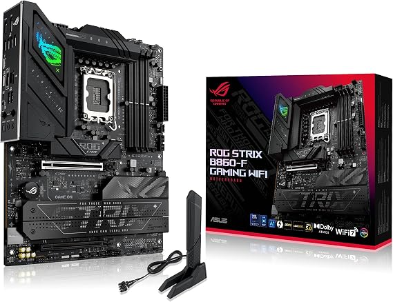 ASUS ROG STRIX B860-F GAMING WIFI WiFi7 Intel LGA1851 ATX Anakart