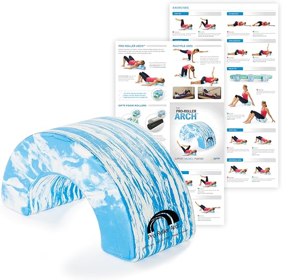 OPTP PRO-Roller Arch Foam Roller Support, For Half-Round & Round Rollers