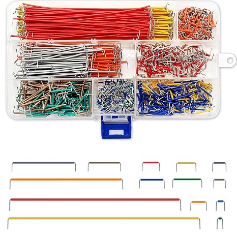 Breadboard Jumper Wires Kit, 840 Pieces Preformed Wires, 14 Lengths