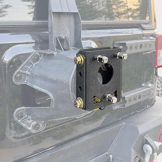 Heavy Duty Spare Tire Carrier for Jeep Wrangler JK JKU 2007-2018