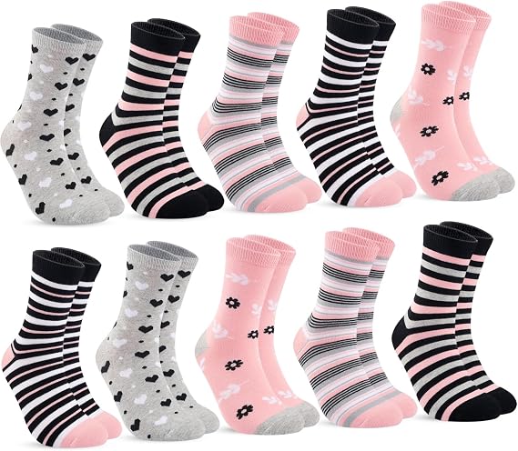 Blu Ninfee Women's Socks 39-42 35-38 Stockings Women's Cotton Striped