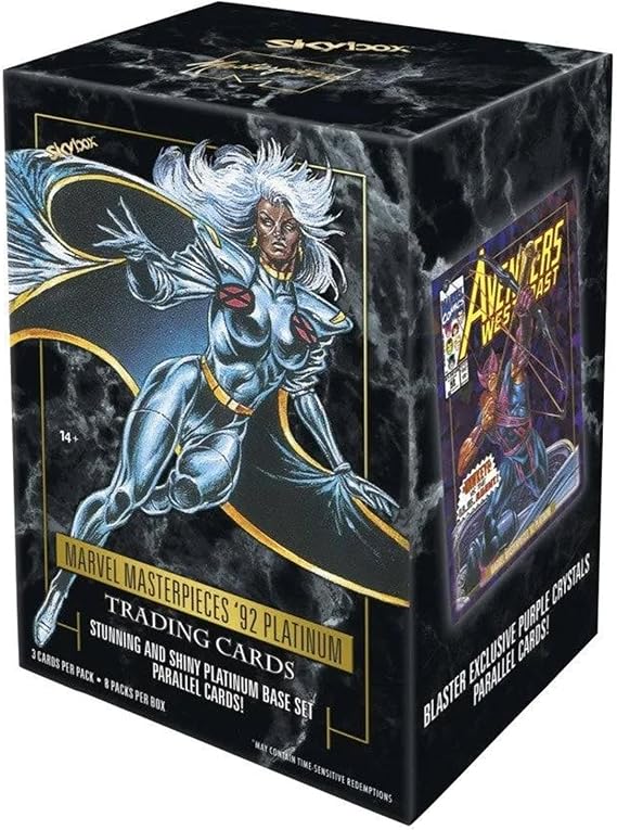 2024 Upper Deck Skybox Marvel Masterpiece '92 Platinum Blaster Box