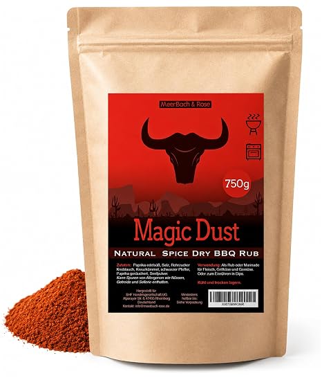 MAGIC DUST 750g BBQ-Rub Gewürzmischung zum Grillen XXL-Vorteilspack