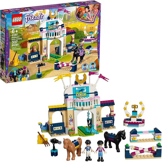 LEGO Friends Stephanies Horse Jumping 41367 Building Kit (337 Pieces)