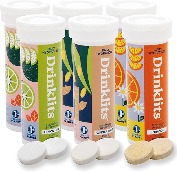 Drinklits 30 Days of Hydration - Monthly Electrolyte Pack 60 Total Servings