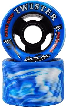 Sure-Grip Twister Wheels - white/blue