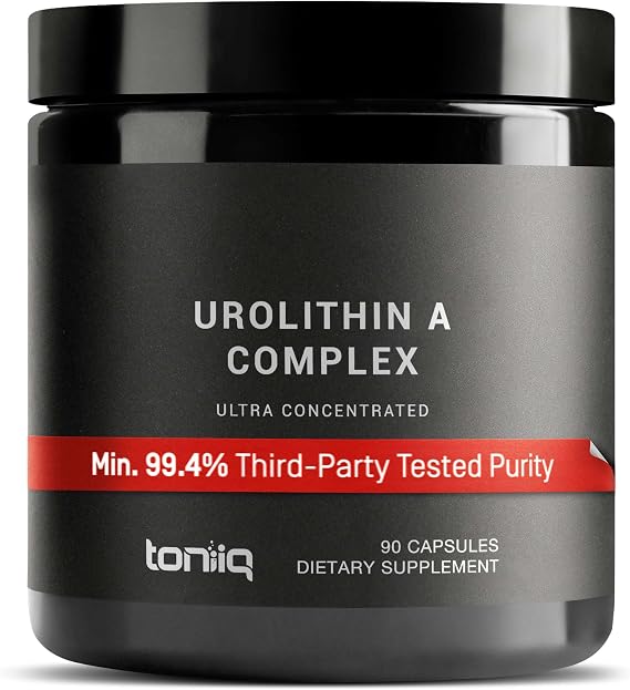 Toniiq 1,500mg 4-in-1 Complex Urolithin A Supplement with 500mg