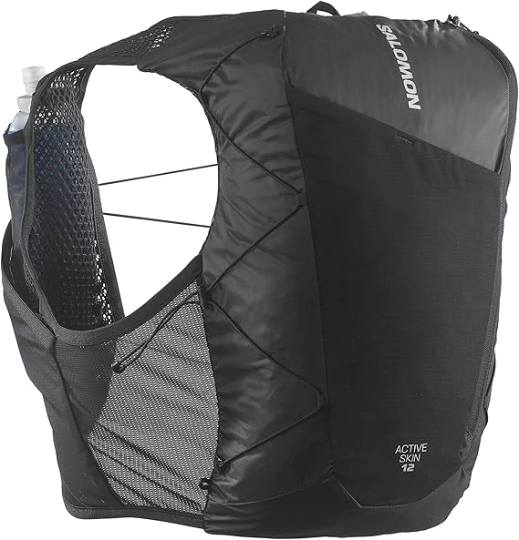 Salomon Active Skin 12 Set Easy Hydration Chest Pockets Precision SensiFit Comfort Ultra Trail Optimized Storage with Secure Pockets
