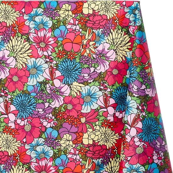 Ottertex Printed Nylon Ripstop Fabric Meadow Waterproof Heavy Duty Outdoor Lightweight By The Yard - (1 Yard)