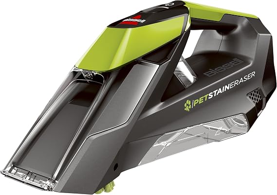 Bissell Pet Stain Eraser Portable Carpet Cleaner, 2003T, Green