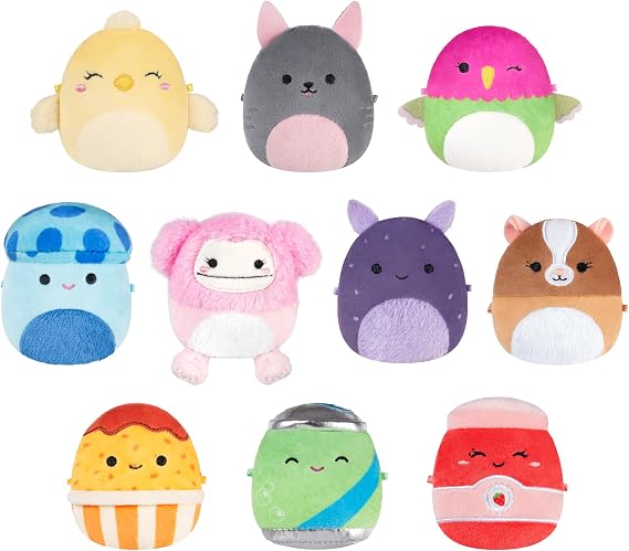Squishmallows Original Micromallows Plush 10-Pack