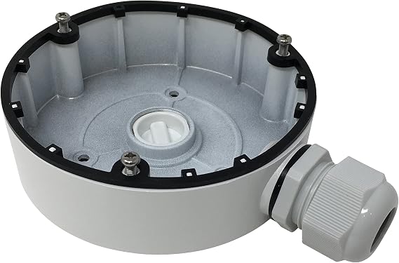 DS-1280ZJ-DM8 Junction Box Mount for Hik-Compatible Turret Camera (White)