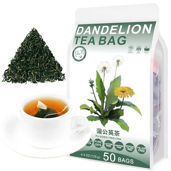 Dandelion Tea Bag, 125g/4.4oz (2.5g*50bags) - Plant Gift