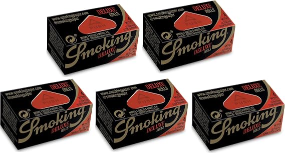 Smoking Rolling Papers Deluxe Rolls - 5 Booklets