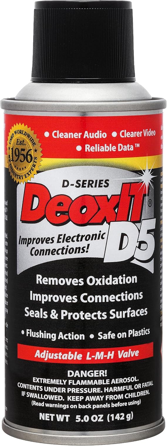 CAIG Laboratories D5S-6 DeoxIT Spray, 6-Pack