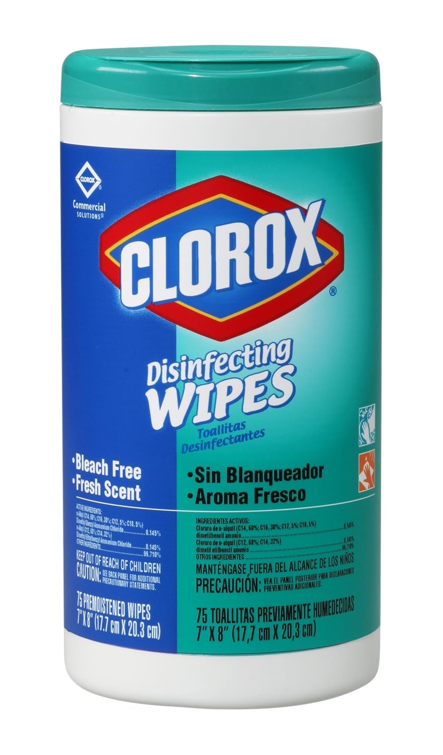 Clorox Company 01656 Disinfecting Fresh Wipes