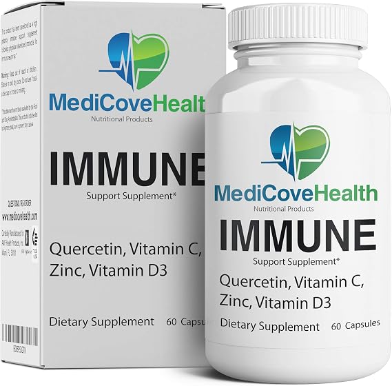 Ivory Caps Immune Support: Quercetin, Vitamin C, Zinc, Vitamin D3
