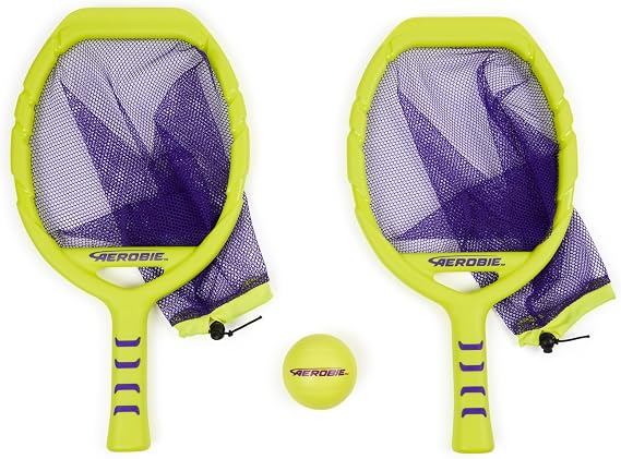 Aerobie Flingo Catch & Throw Outdoor Games for Kids & Adults, Toss and Catch Ball Set for Summer Games, Backyard, Camping and Beach, Ages 8 & Up