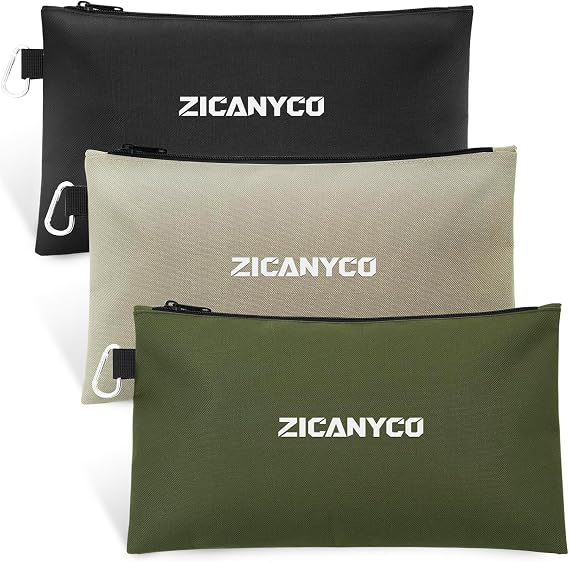 Tool Bag Zipper Pouch 3 Packs