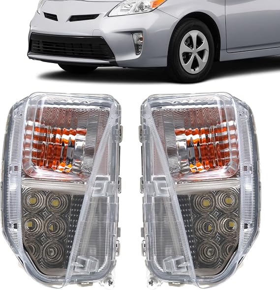 Fog Light Turn Signal Lamp Fit for 2012-2015 Toyota Prius