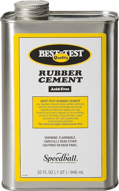 Rubber Cement 32OZ Can