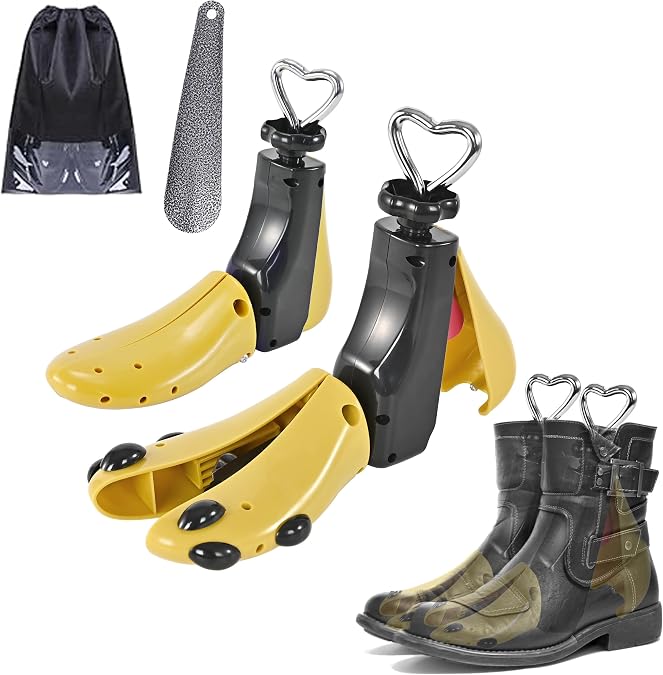 Shoe Stretcher For Women Men,Boot Stretcher Women Men,Shoe Expander Widener Stretch Length Width