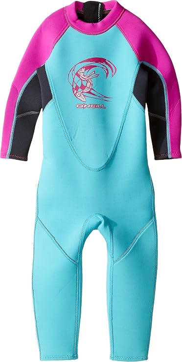 O'Neill Toddler Reactor-2 2mm Back Zip Full Wetsuit, Lightweight Warmth and Flexibility for All Activities