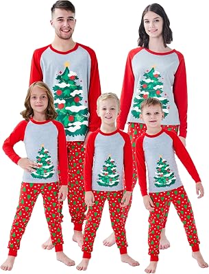 Little bety Holiday Family Matching Pajamas Reindeer Pajama PJ Sets