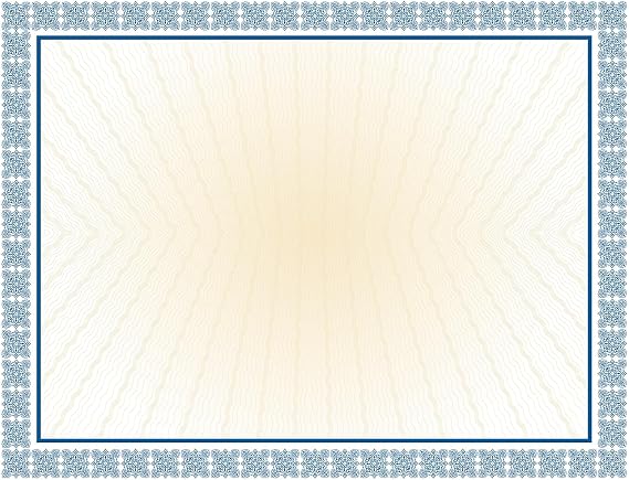 Westminster Blue Value Certificates