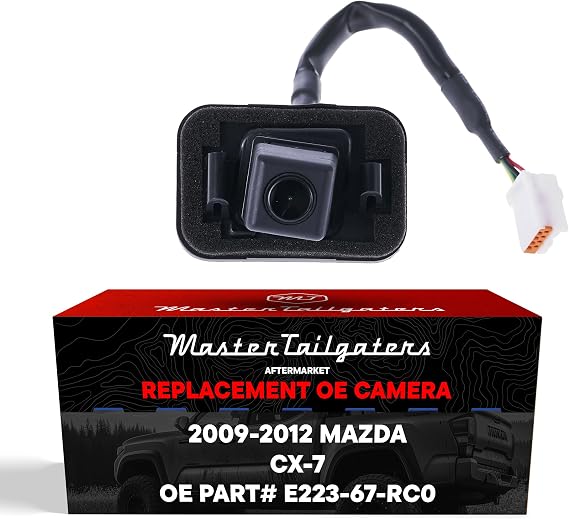 Master Tailgaters Replacement for Mazda CX-7 (2009-2012) Backup Camera OE Part # E223-67-RC0
