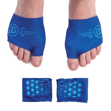 Sidas Gel Plantar Protector | Absorb Impacts for Instant Relief | Anatomical Construction | Washable & Reusable, Silitene, Small/Medium