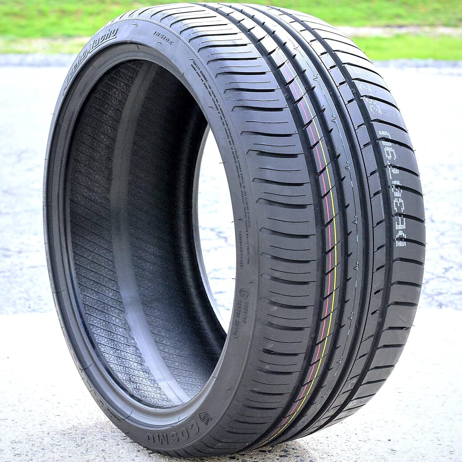 Cosmo MuchoMacho All-Season Passenger Car High Performance Radial Tire-23535R19 23535ZR19 23535-19 91Y Load Range XL 4-Ply Utqg 300AAA