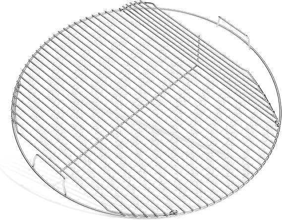 SHINESTAR Hinged Grill Grate, Fits for Weber 22" Charcoal Grills, 21.5" BBQ Cooking Grate Compatible with Original Kettle, Master Touch, Performer, and Jumbo Joe Premium