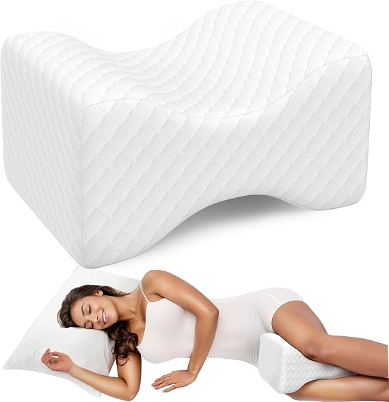 TranquilRelax Knee Pillow for Side Sleepers, Leg Pillow for Side Sleeping