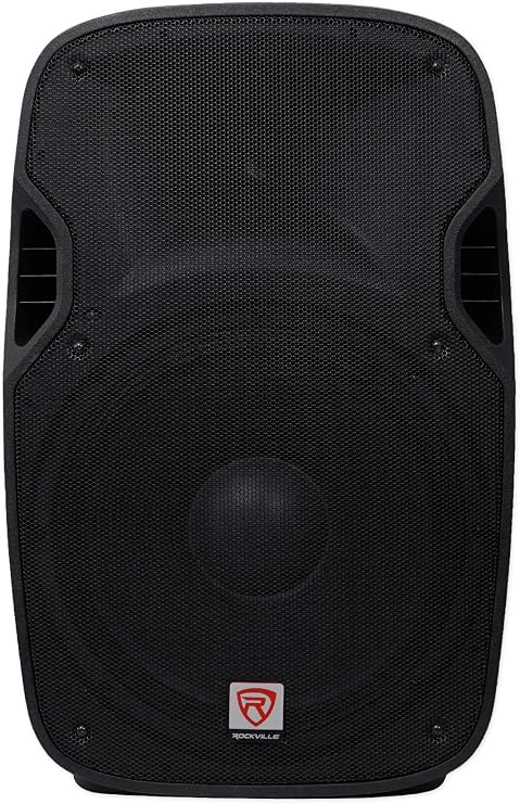 Rockville SPGN158 15" Passive 2-Way DJ PA Speaker, 8 Ohm, ABS Cabinet