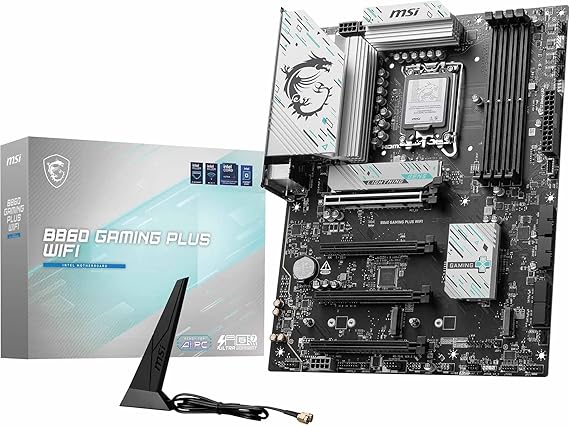 MSI MB B860 GAMING PLUS WIFI SOCKET 1851 DDR5 8600MHZ(OC) 3xM.2 1x TB4 HDMI DISPLAY 5G LAN WIFI 7 ATX