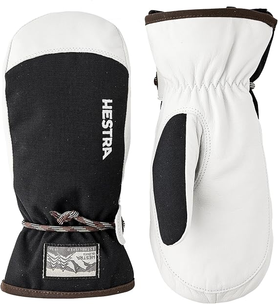 Hestra Unisex Wakayama Jr Mitt, (Youth 3-7yrs) Insulated, Waterproof Alpine Ski & Snowboarding Mittens, Boys & Girls
