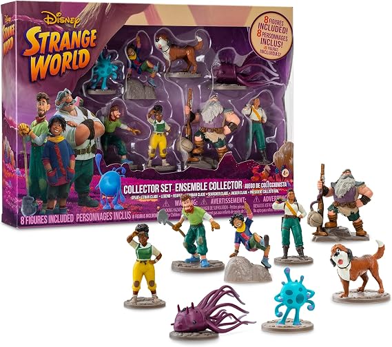 Strange World Mini Figure Collector Set, Multicolor, Small (40115)