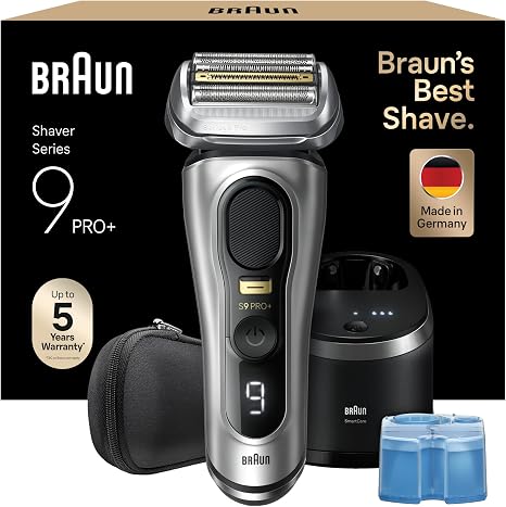 Braun Men's Electric Razor Series 9 Pro+ 9567cc Silver