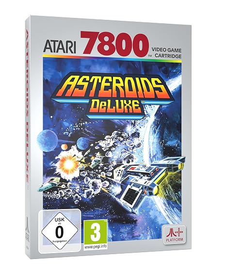 Asteroids Deluxe (Atari 7800+) Cartridge