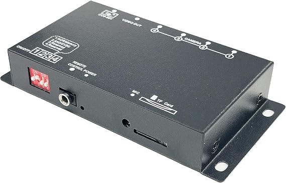 Compact 4-Channel HD/SD Multi-Viewer Split-Screen Video DVR for 1080p 720p AHD CVI TVI CVBS Cameras
