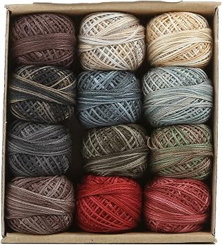 Folk Art Fusion II Collection - Valdani 3-Strand Cotton Floss