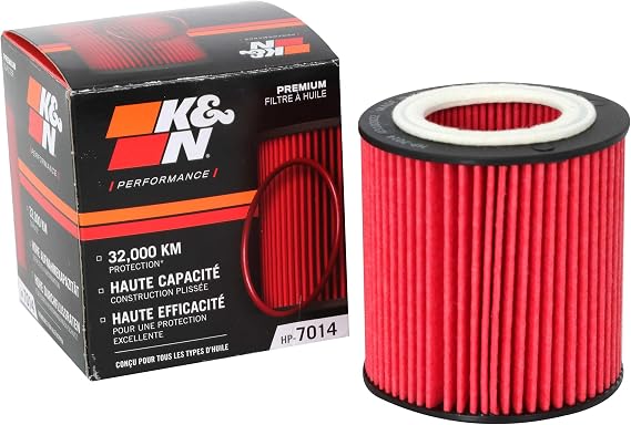 K&N Oil Filter: 20,000 Mile Engine Protection, High Efficiency, HP-7014