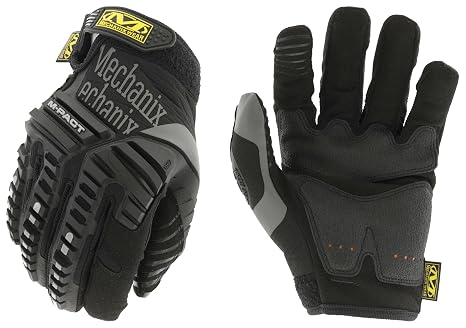 Mechanix Wear - M-Pact Gloves (Large, Black/Grey)