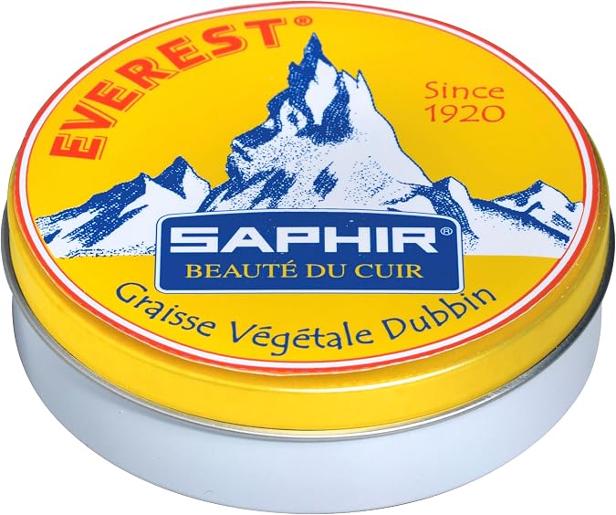 Saphir BLEU Everest Graisse Vegetale Dubbin, 100ml tin