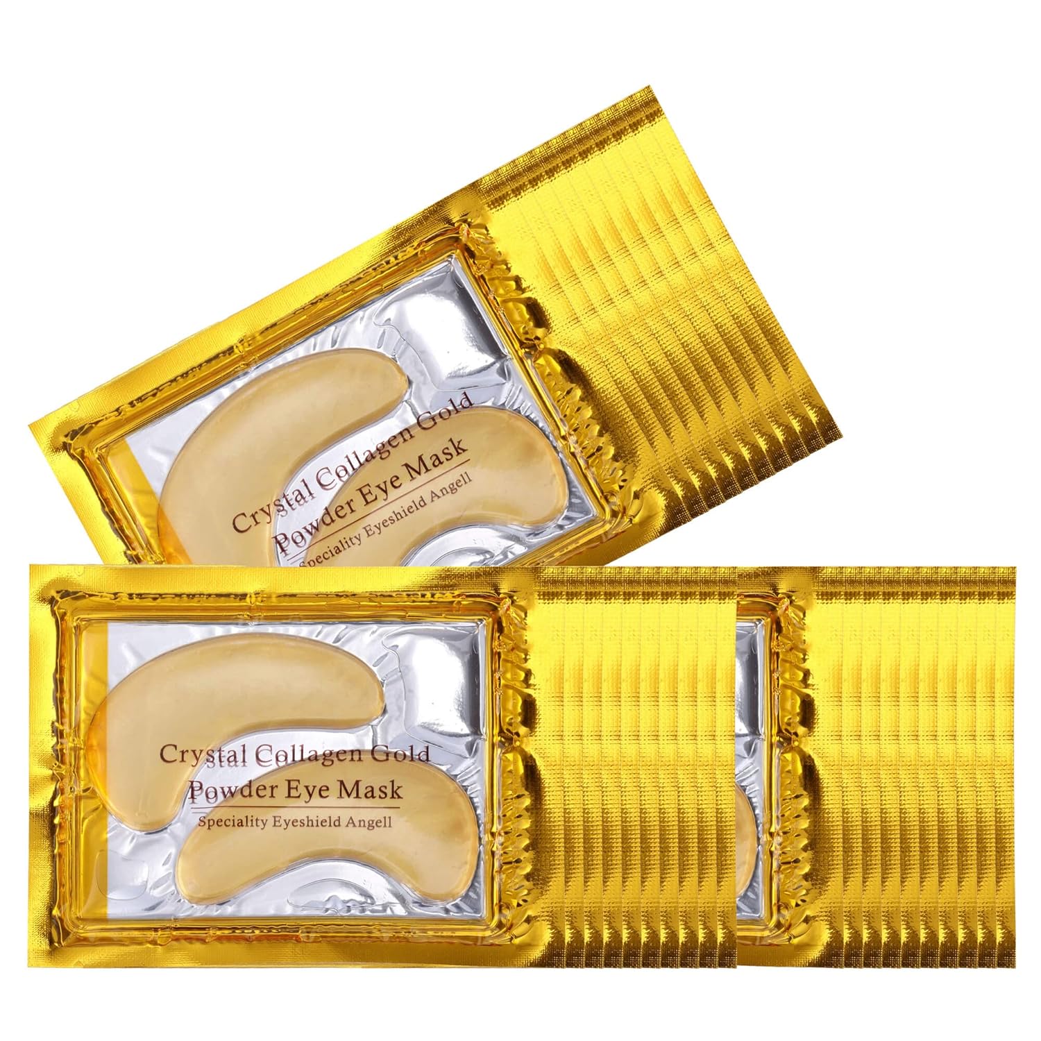 Under Eye Patches30 Pairs, 24K Gold Collagen Under Eye Masks For Dark Circles and Puffiness, Moisturizing & Hydrating Eye Patches For Puffy Eyes, Reduce Under Eye Bags, Anti-Aging Eye Care Treatment