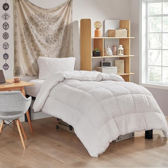 Byourbed Cotton Candy - Coma Inducer Twin XL Comforter - Marshmallow White