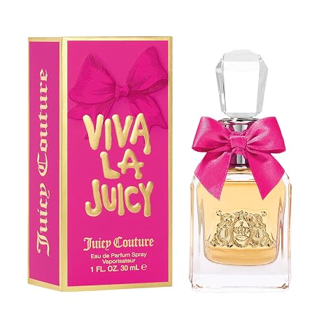 Juicy Couture Viva La Juicy Eau De Parfum, Women's Perfume with Notes of Mandarin, Gardenia & Caramel, Floral & Sweet Perfume for Women, EDP Spray