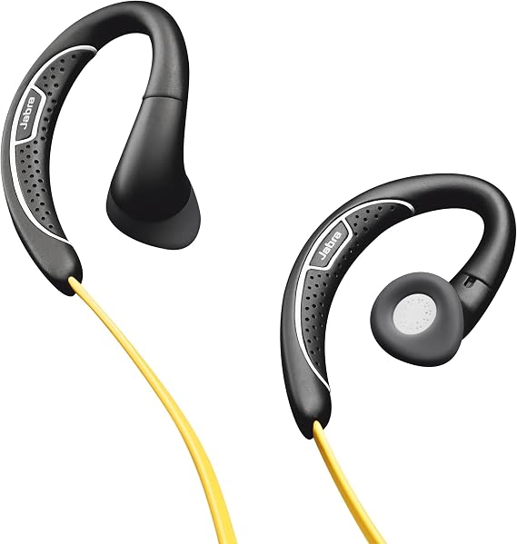 Jabra SPORT corded Stereo Sports Headset - Earset - Retail Packaging - Yellow